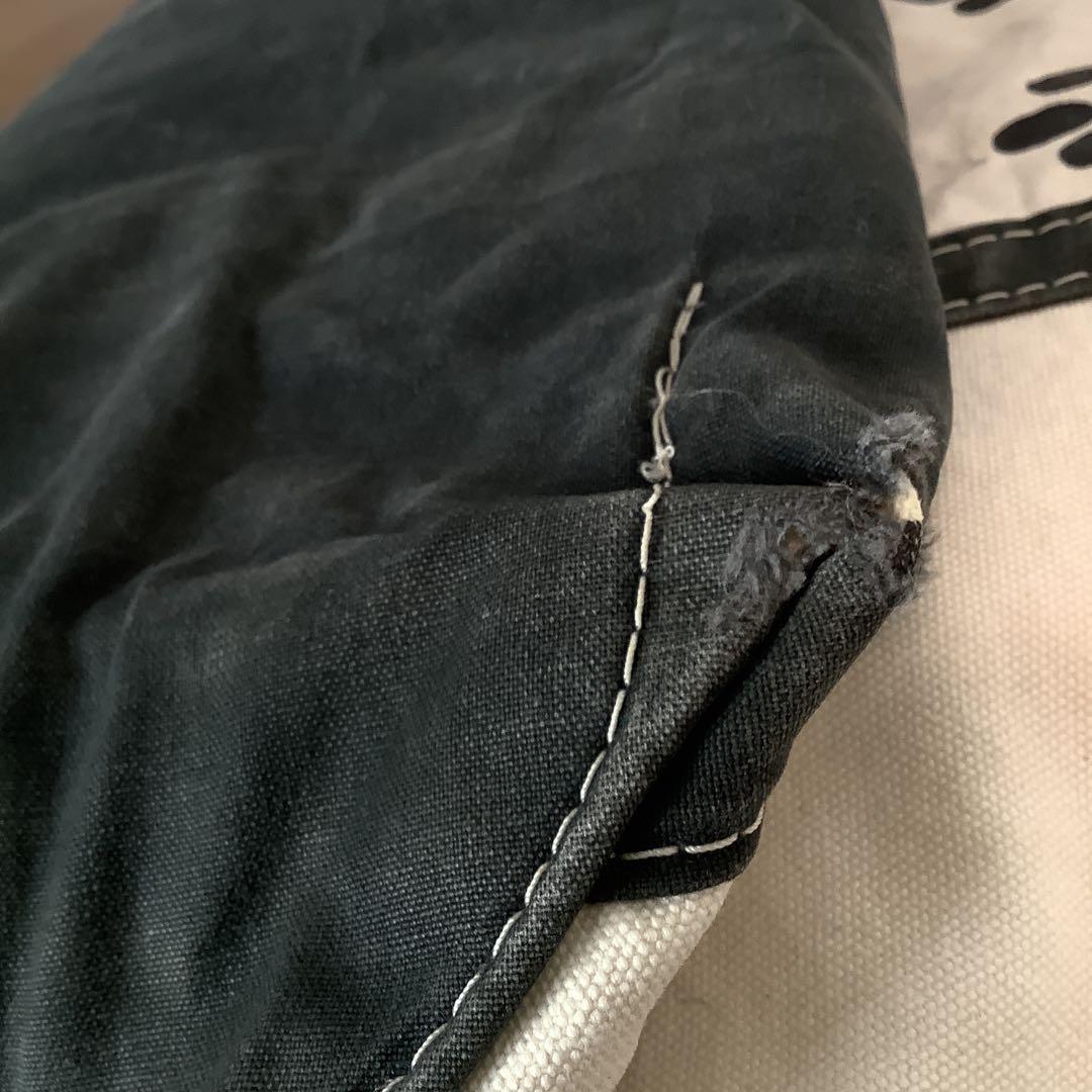 L.L.Bean エルエルビーン　希少　足跡柄トートバッグ　Lサイズ