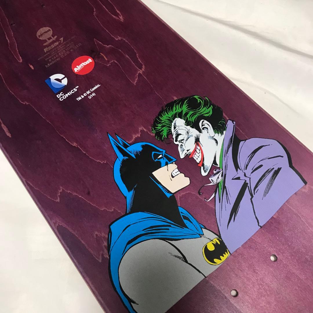 新品未使用　オルモスト　DCコミックコラボ　スケートボード　デッキ　ジョーカー
