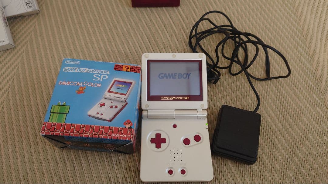 ゲームボーイアドバンスSPとソフト多数
