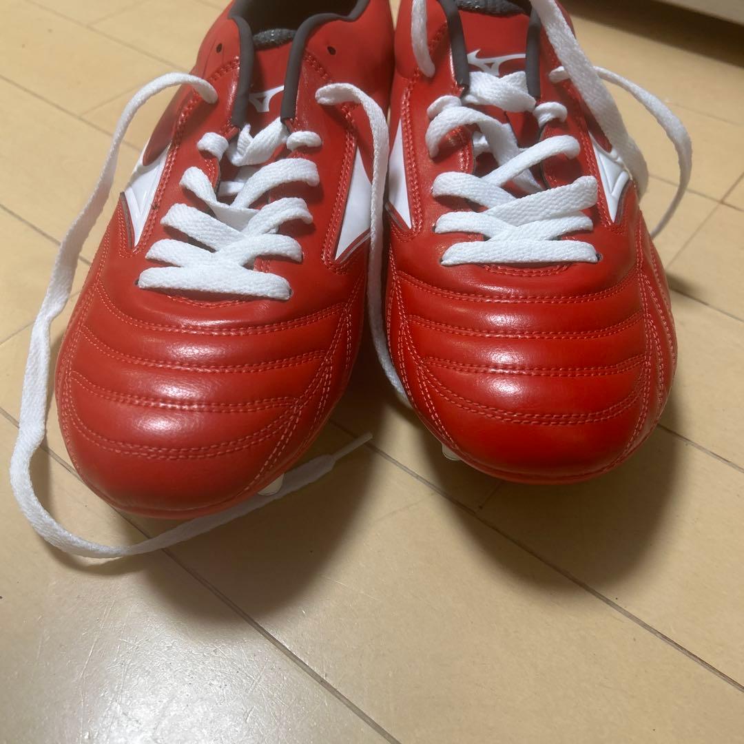 Mizuno レッド サッカーシューズ スパイク