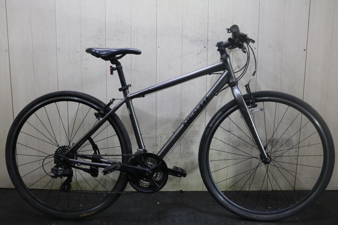 NESTO VACANZE 700C アルミ 21速 440mm GREYクロス