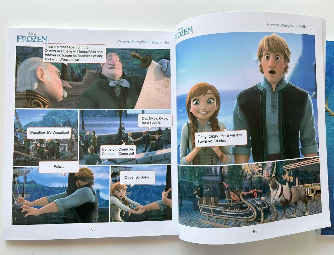 Frozen絵本4冊　アナと雪の女王　音源付動画付き　マイヤペン対応