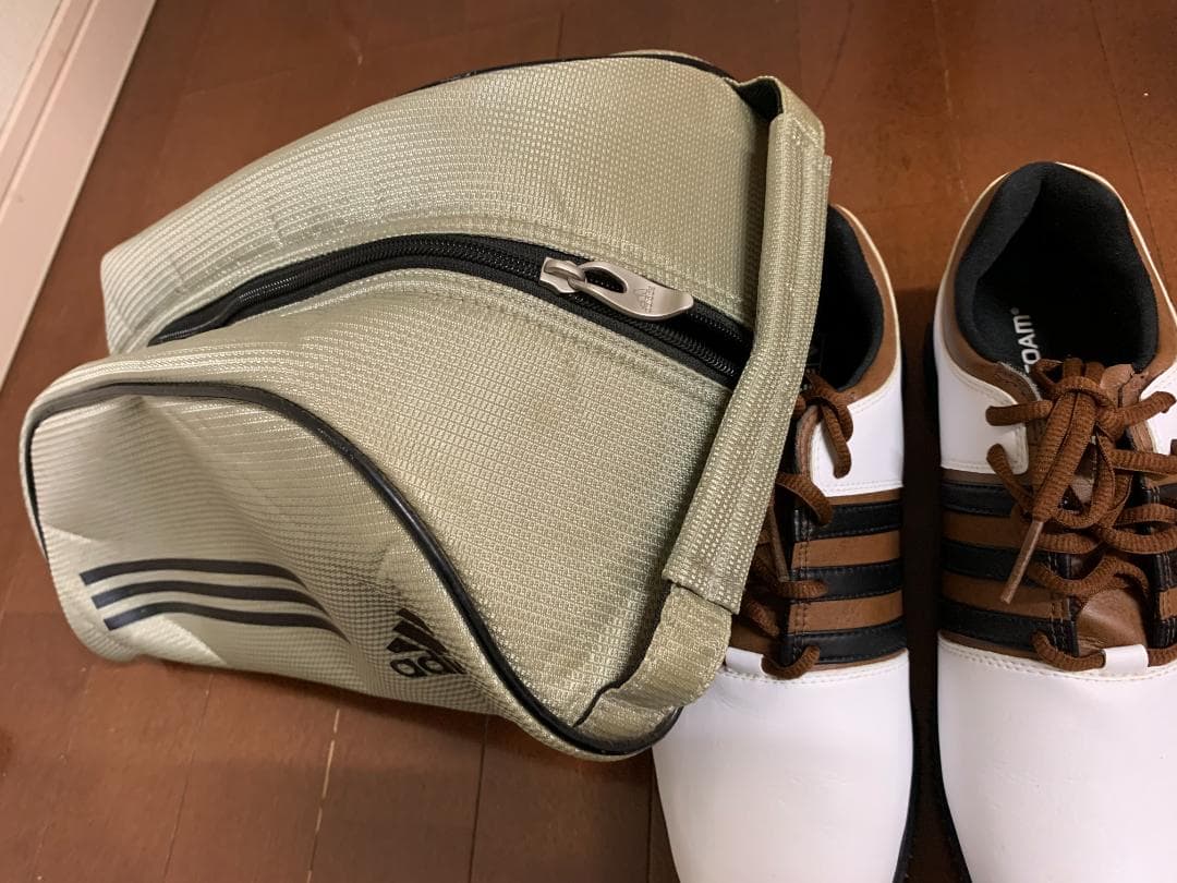 【新品・未使用 】ケース付きaddidas アディダスゴルフシューズ25.5cm