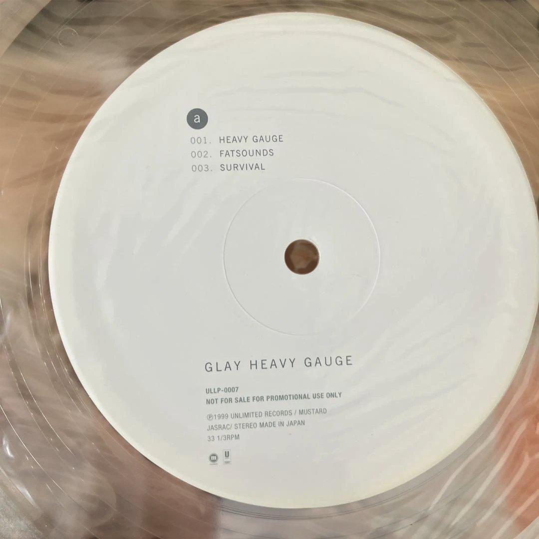 GLAY HEAVY GAUGE アナログ盤 レコードLP 2枚組 非売品