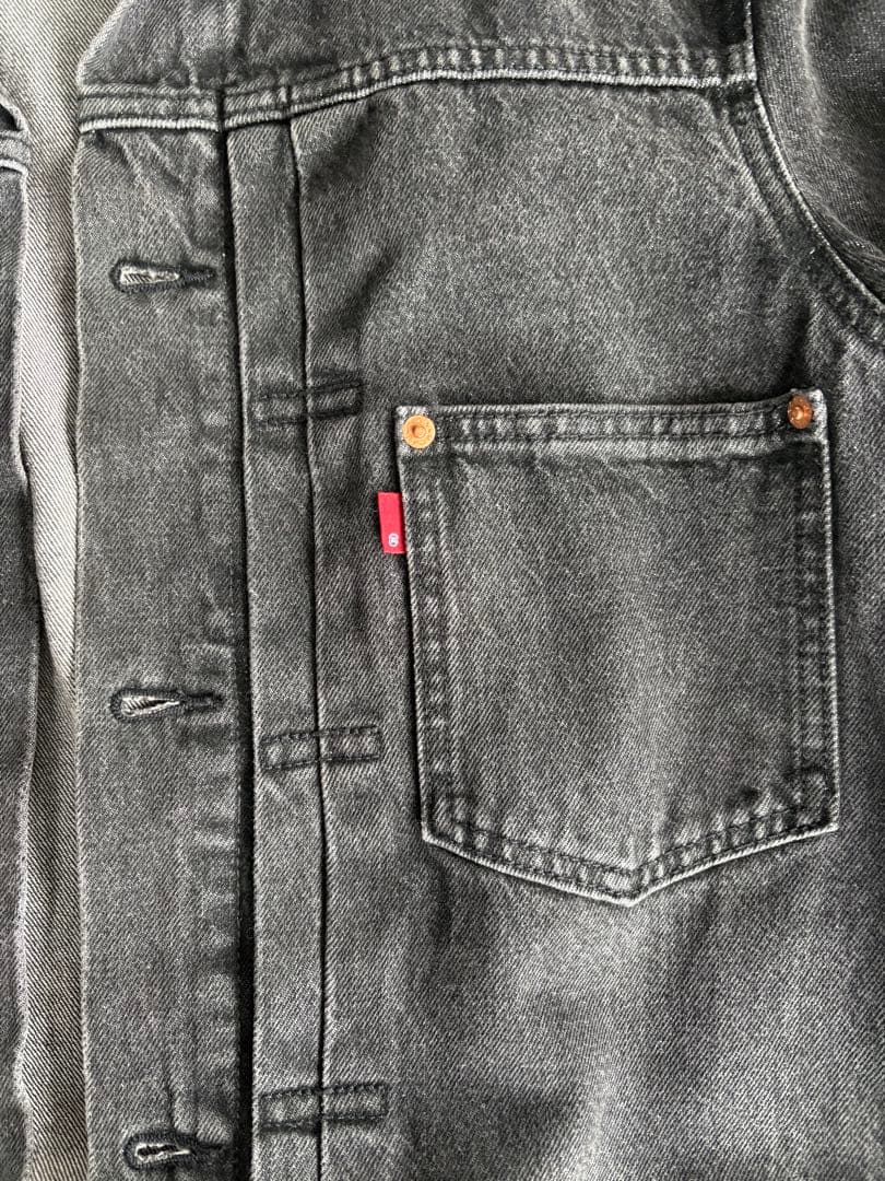 LEVI’Sデニムジャケットブラック