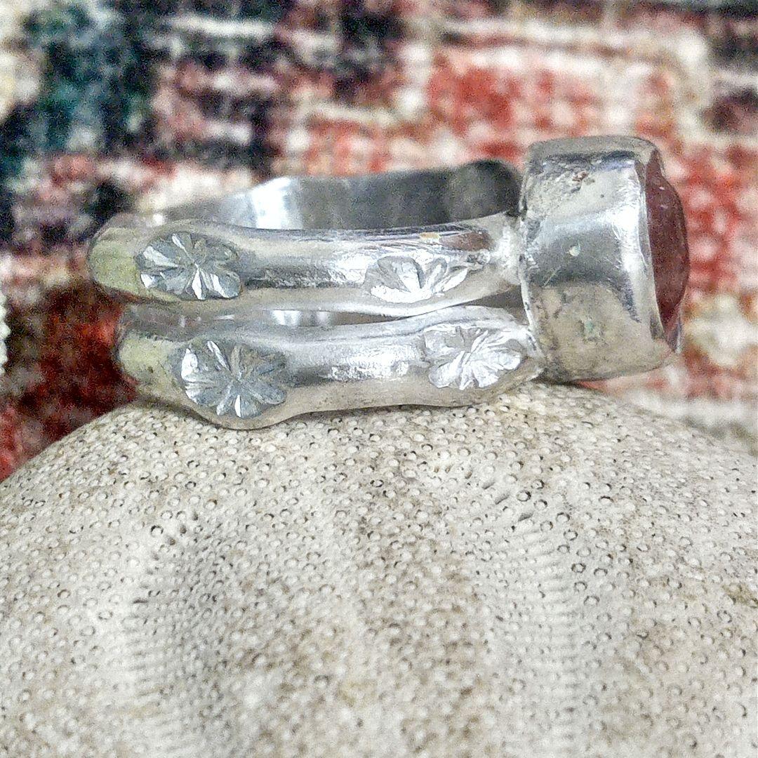 ピンクスピネル シルバー925 リング