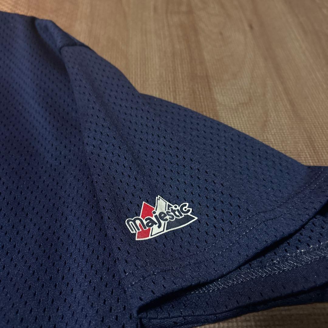 ⭐︎USA製90's　Majestic マリナーズ ユニフォーム　ゲームシャツ