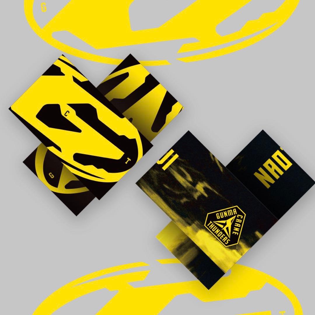 【新品】群馬クレインサンダーズ　N&Nショートループマフラー　辻直人