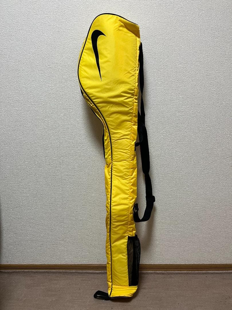 【美品】ナイキ ゴルフ レンジケース TG0231 イエロー