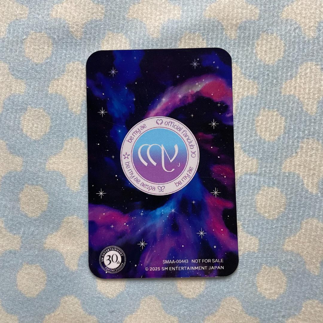 aespa カリナ ENTERTAINMENTトレカ SM 30周年