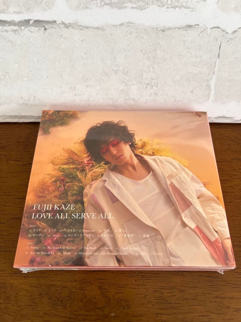 【新品未開封】希少品　藤井風　初回限定盤　LOVE ALL SERVE ALL