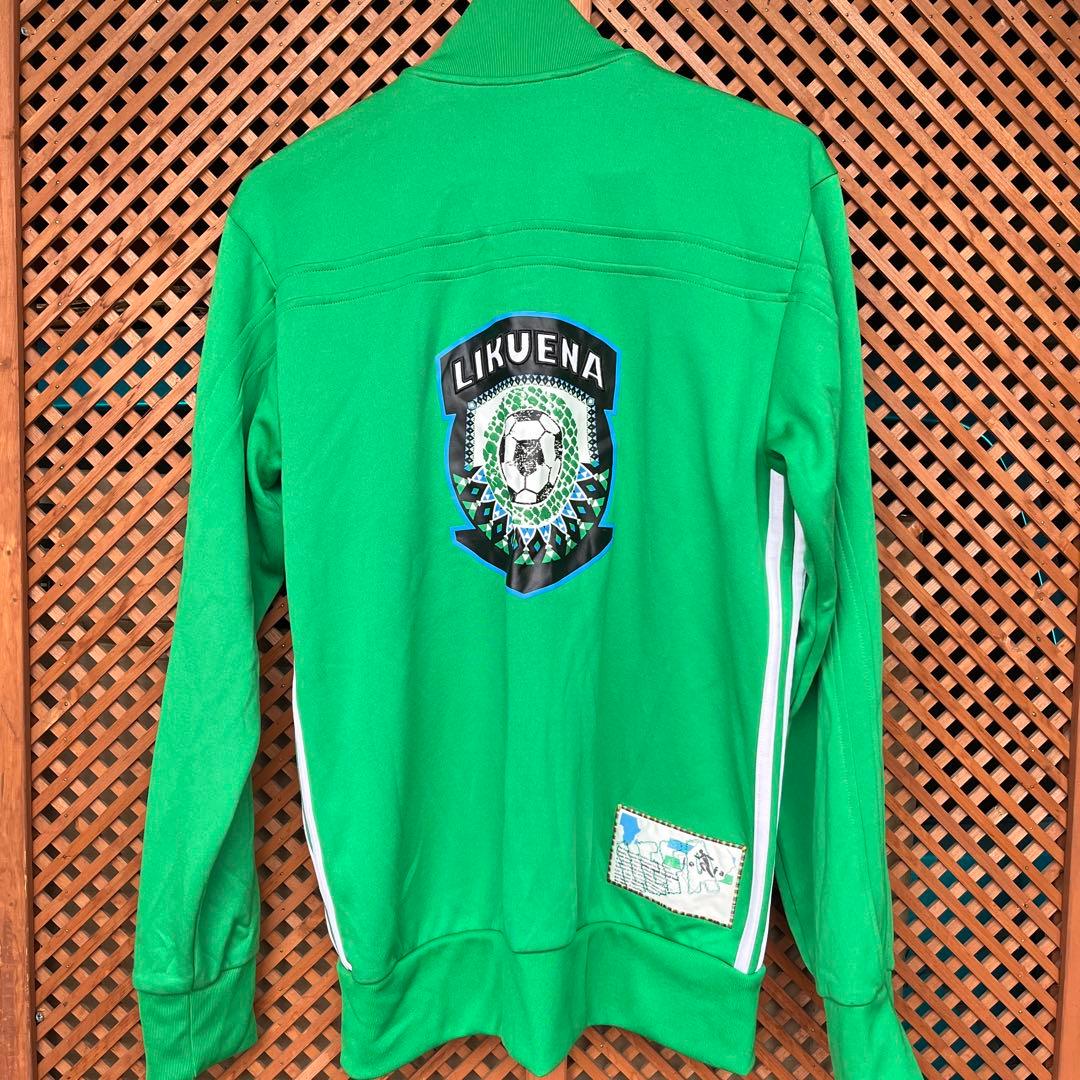 新品未使用　アディダス　ジャージ　緑　リクエナ　レソト代表　サッカー　IU889