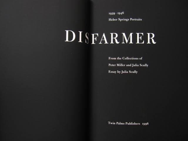 Disfarmer　 Heber Springs Portraits