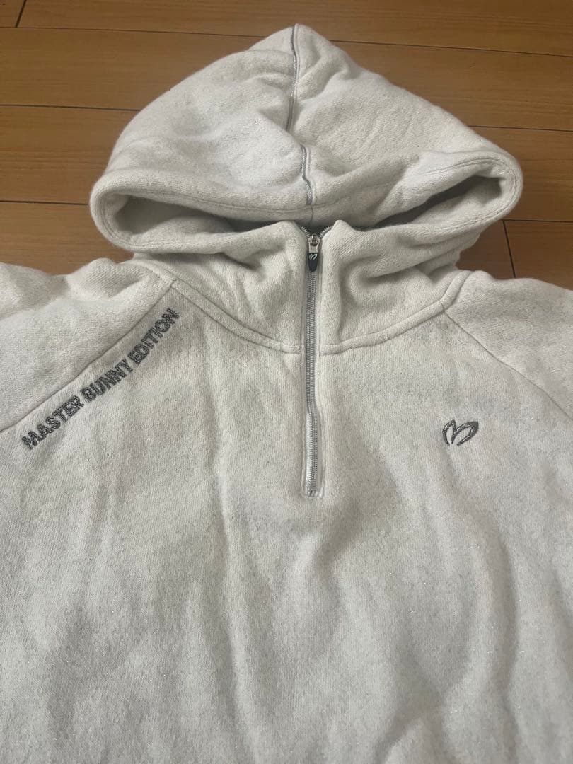マスターバニーエディション　パーカー フリース ハーフジップ ゴルフウェア