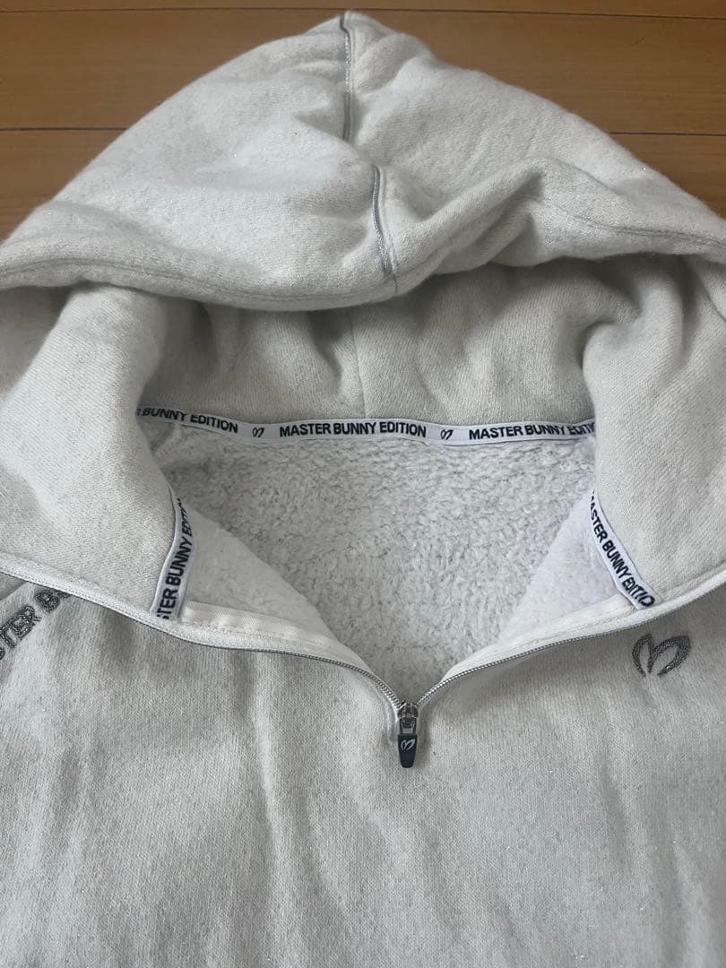 マスターバニーエディション　パーカー フリース ハーフジップ ゴルフウェア