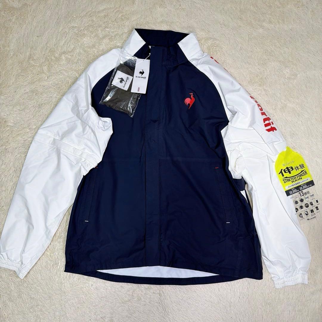 【新品タグ付き】ルコックスポルティフ　ゴルフ　レインウェア　上下セット　3L