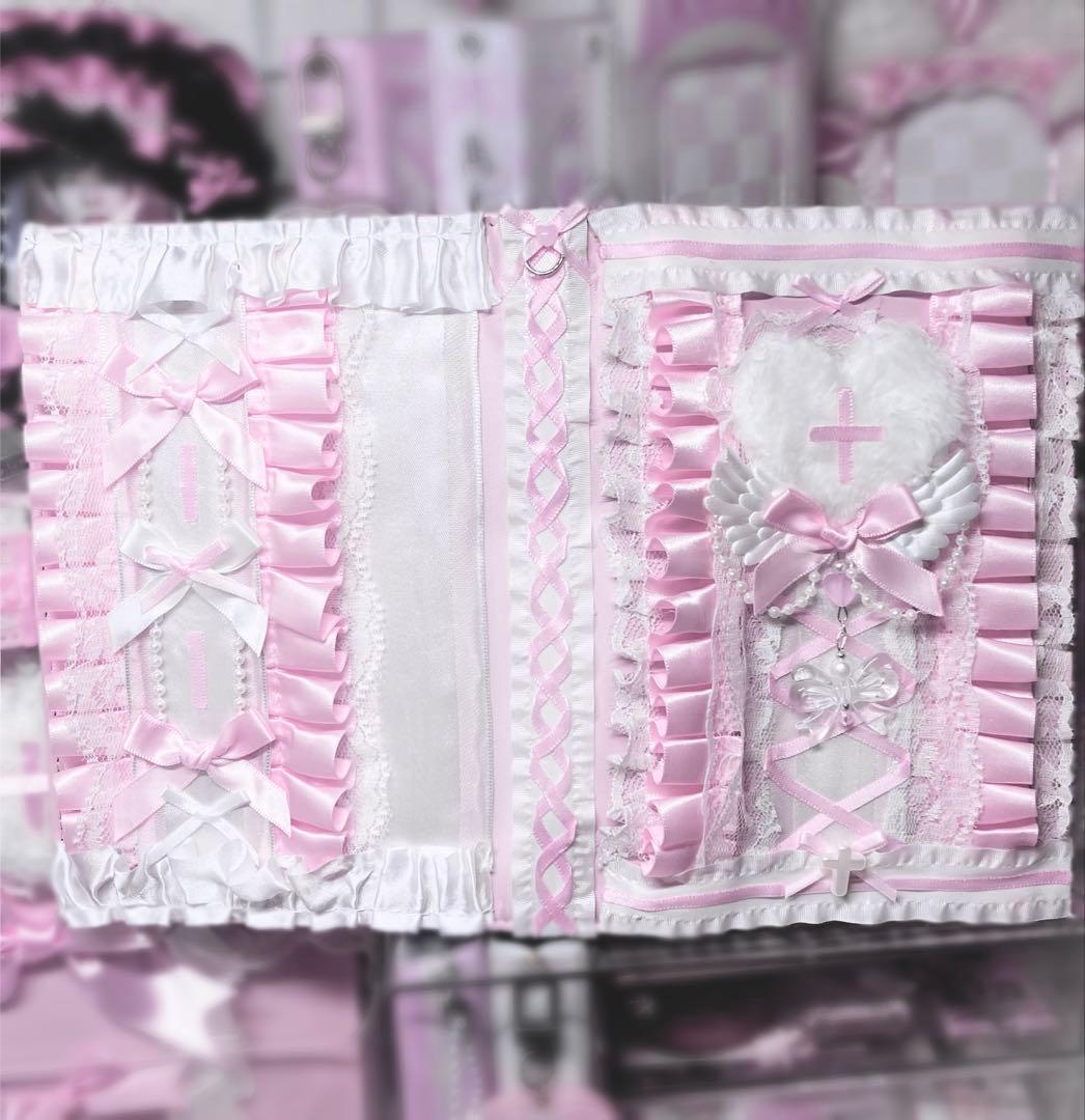 マカロンバインダー デコ バインダー トレカ トレカケース バレエコア レース