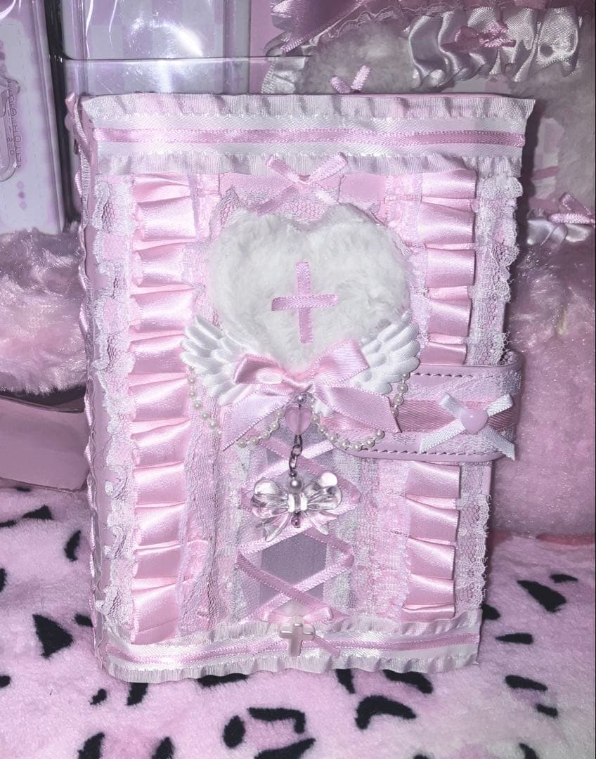 マカロンバインダー デコ バインダー トレカ トレカケース バレエコア レース