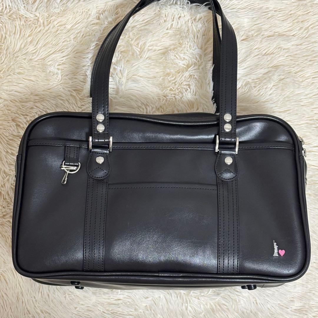 EASTBOY 女神ロゴ ピンク ハート イーストボーイ スクバ JK 限定