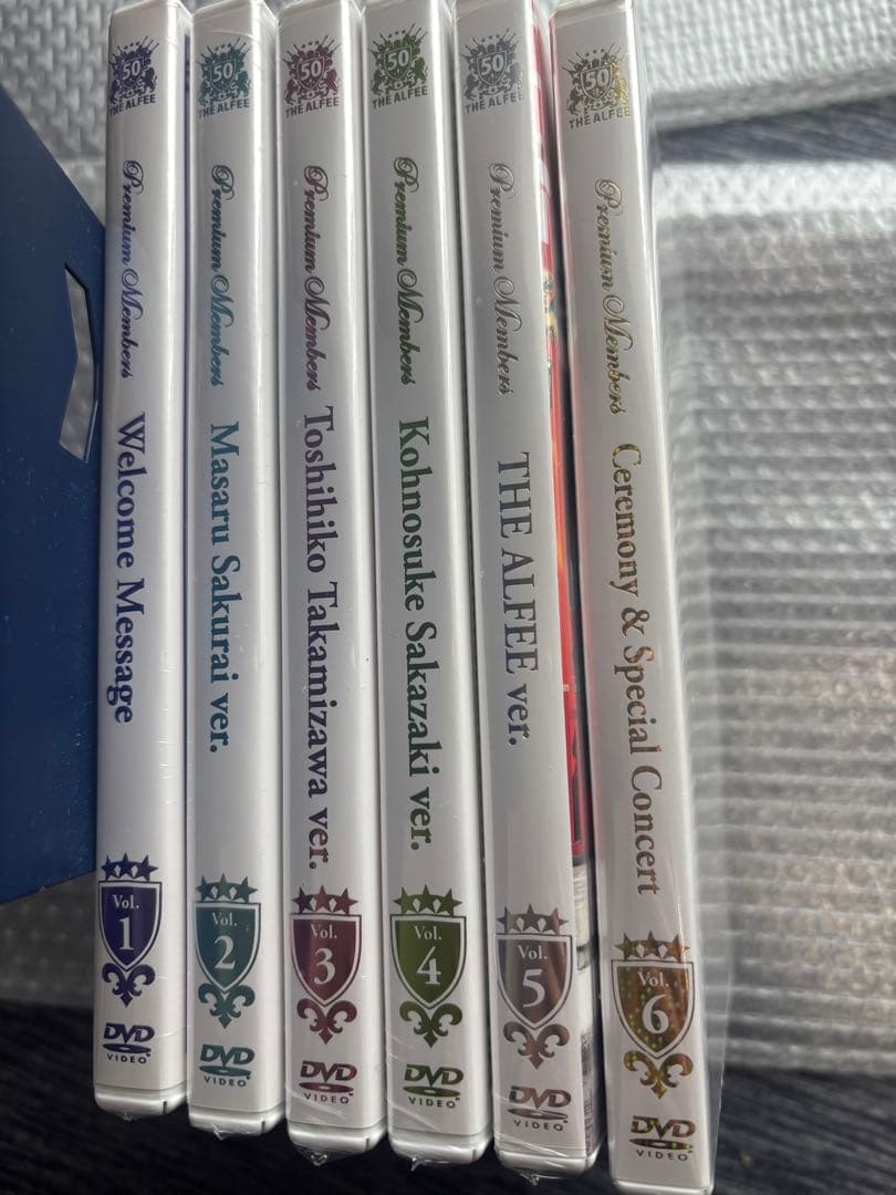 THEALFEE 50th 古希 プレミアムメンバー限定DVD 全6巻セット