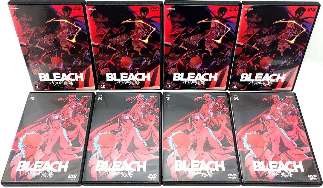 BLEACH/ブリーチ/千年血戦篇-相剋譚-【DVD】全12巻