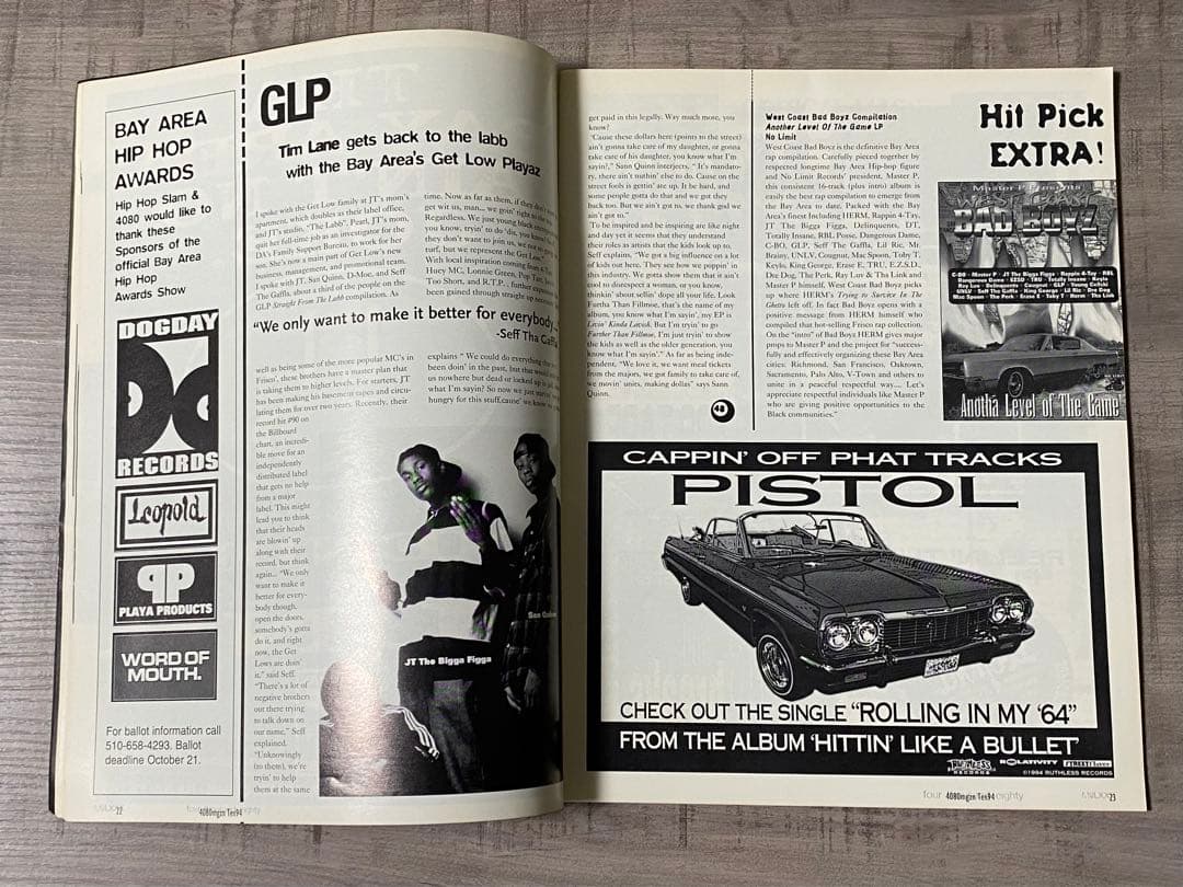 洋楽 C-Bo Horrorcore 4080 HIPHOP G-RAP G-LUV