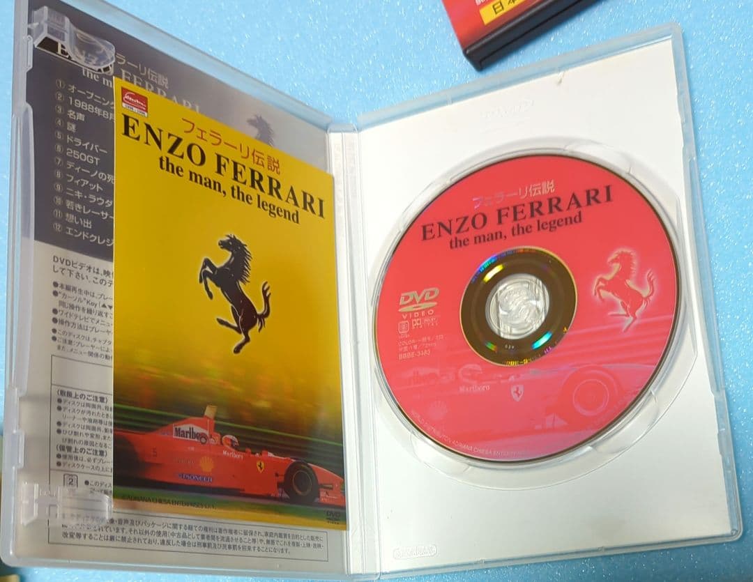 フェラーリ、F1 DVDとVHS 計4枚