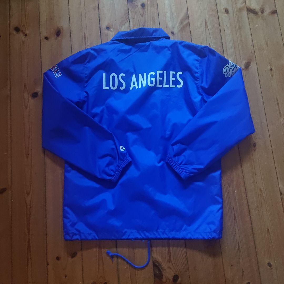Majestic製 ドジャース エンジェルス ナイロン コーチジャケット M