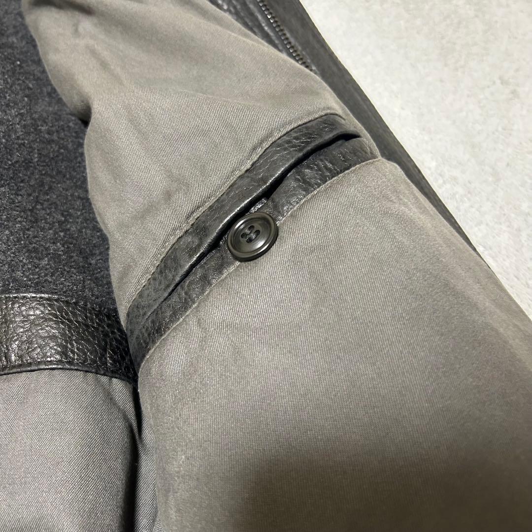 COACH コーチ 本革 レザージャケット ブラック S フルグレインレザー