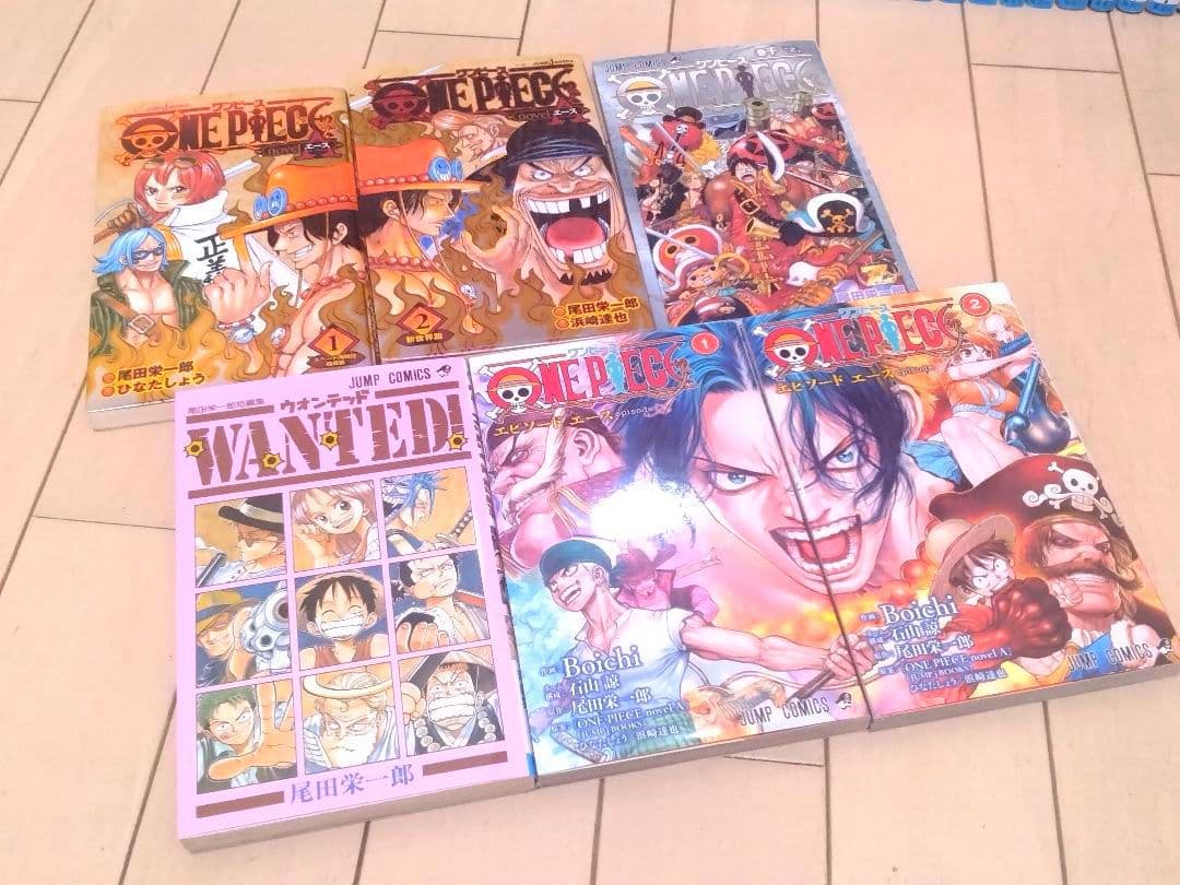 ONE PIECE ワンピース 1巻〜112巻 全巻セット＋関連本6冊