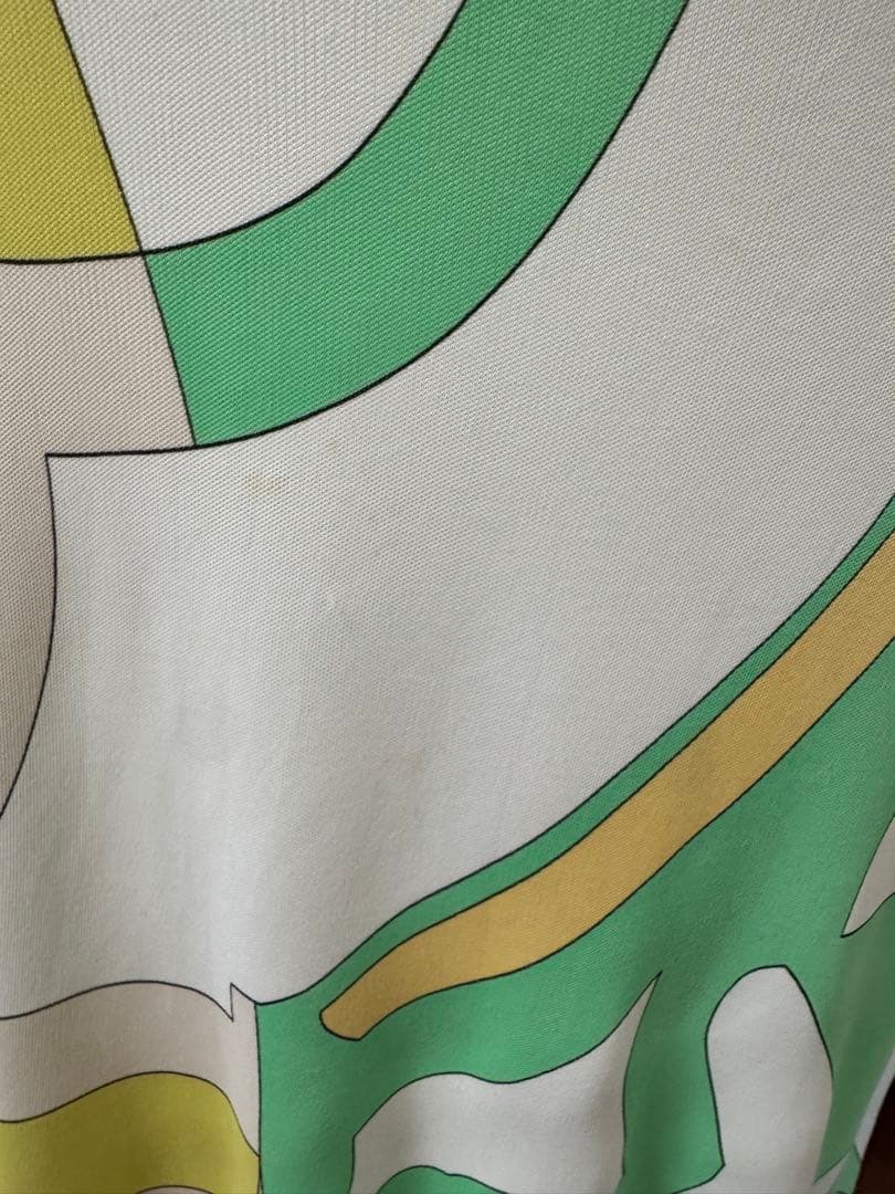 EMILIO PUCCI エミリオプッチ ノースリーブ ワンピース 総柄 38