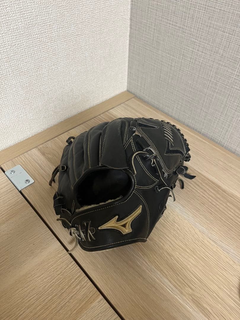 ミズノ　グローバルエリート　硬式　投手　グローブ　袋付き