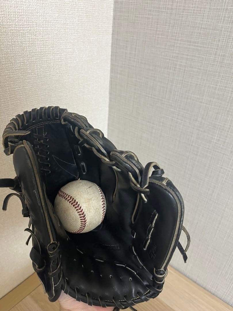 ミズノ　グローバルエリート　硬式　投手　グローブ　袋付き