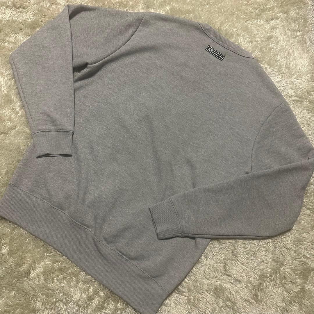 アルチビオ　メンズ　M トレーナー　ジャケット　春物　美品　グレー