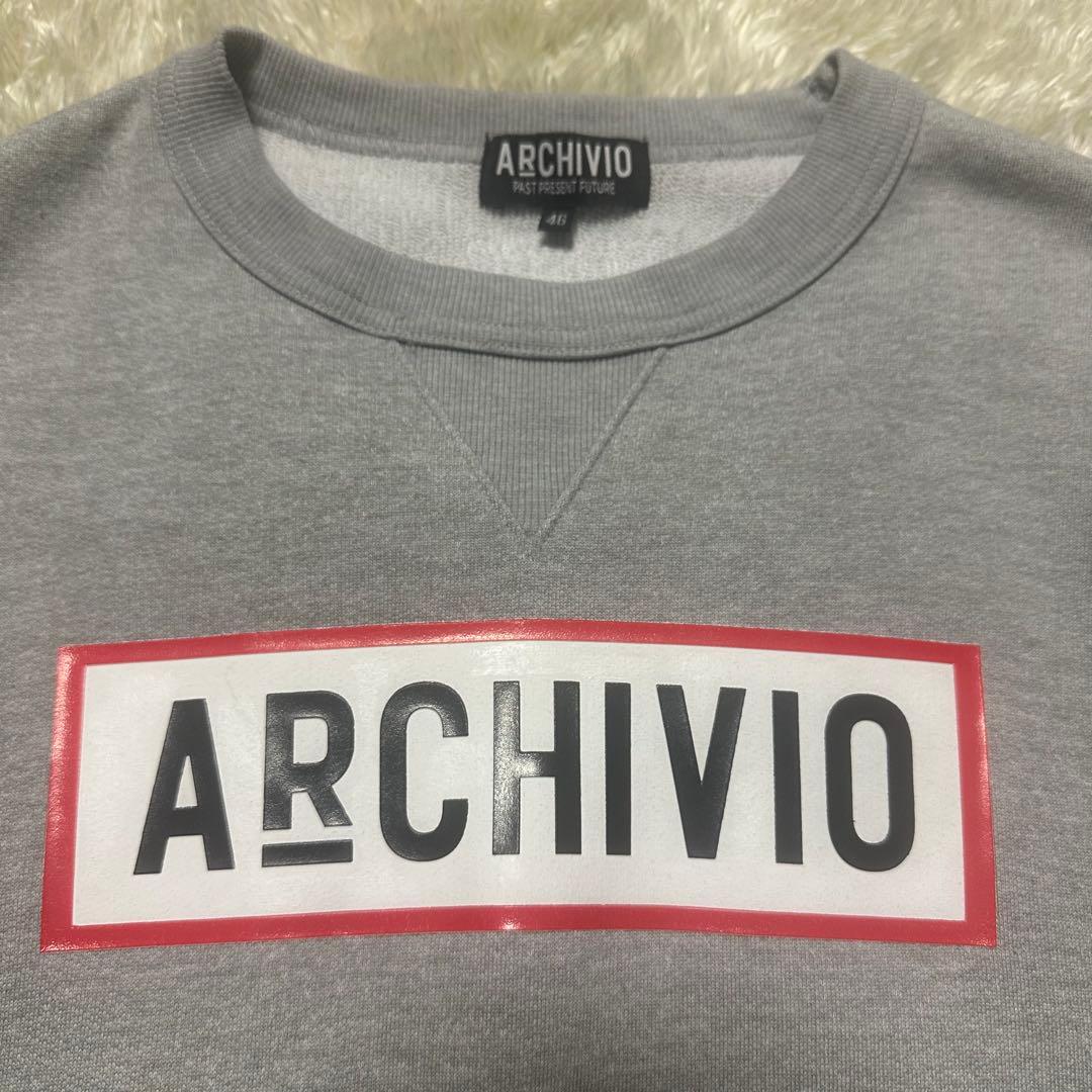 アルチビオ　メンズ　M トレーナー　ジャケット　春物　美品　グレー