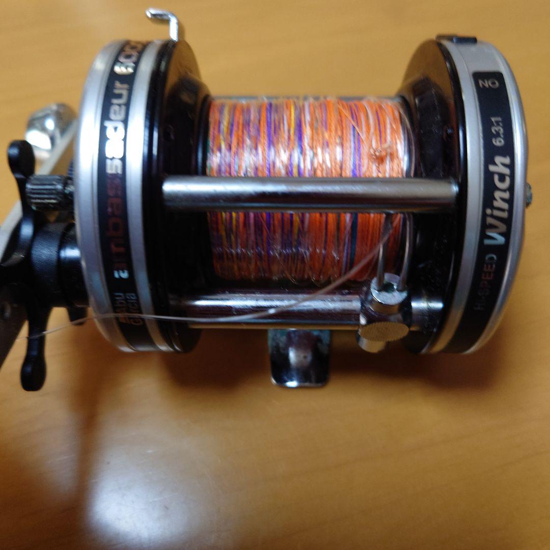 Abu Garcia ベイトリール オレンジライン