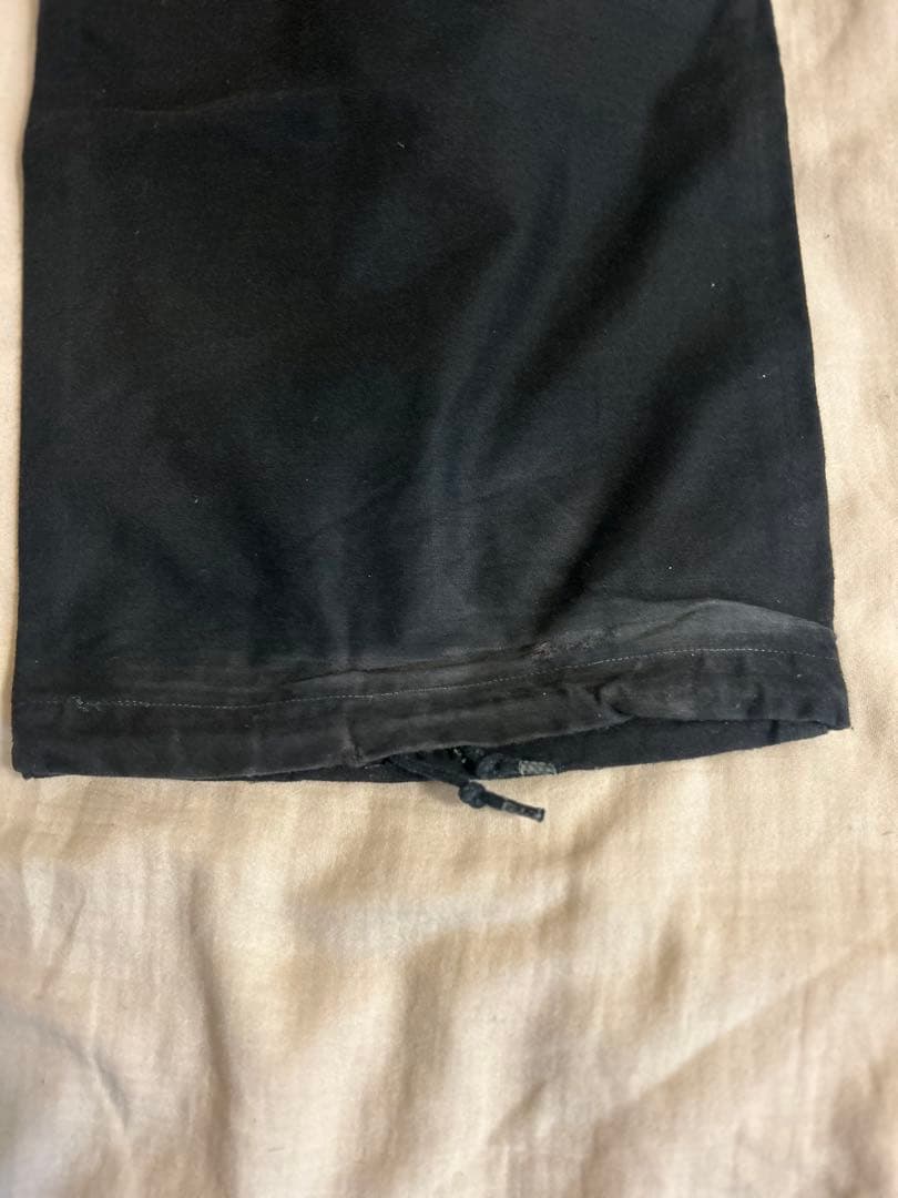 M-65 ミリタリーカーゴパンツ 後染めブラック S-R