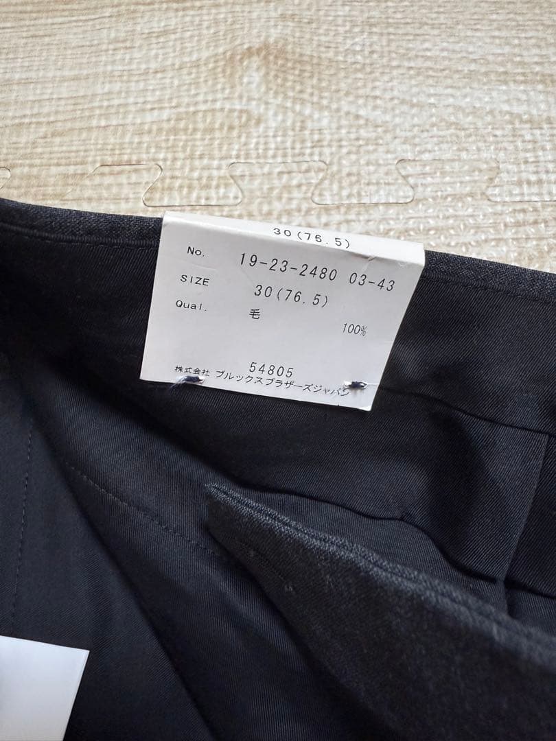 Brooks Brothers 1818 メンズ スラックス ダークグレー