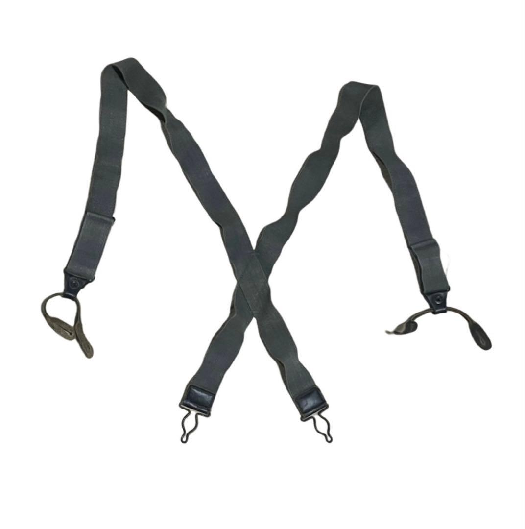 米軍空軍本物寒冷地用フライトパンツサスペンダー希少品