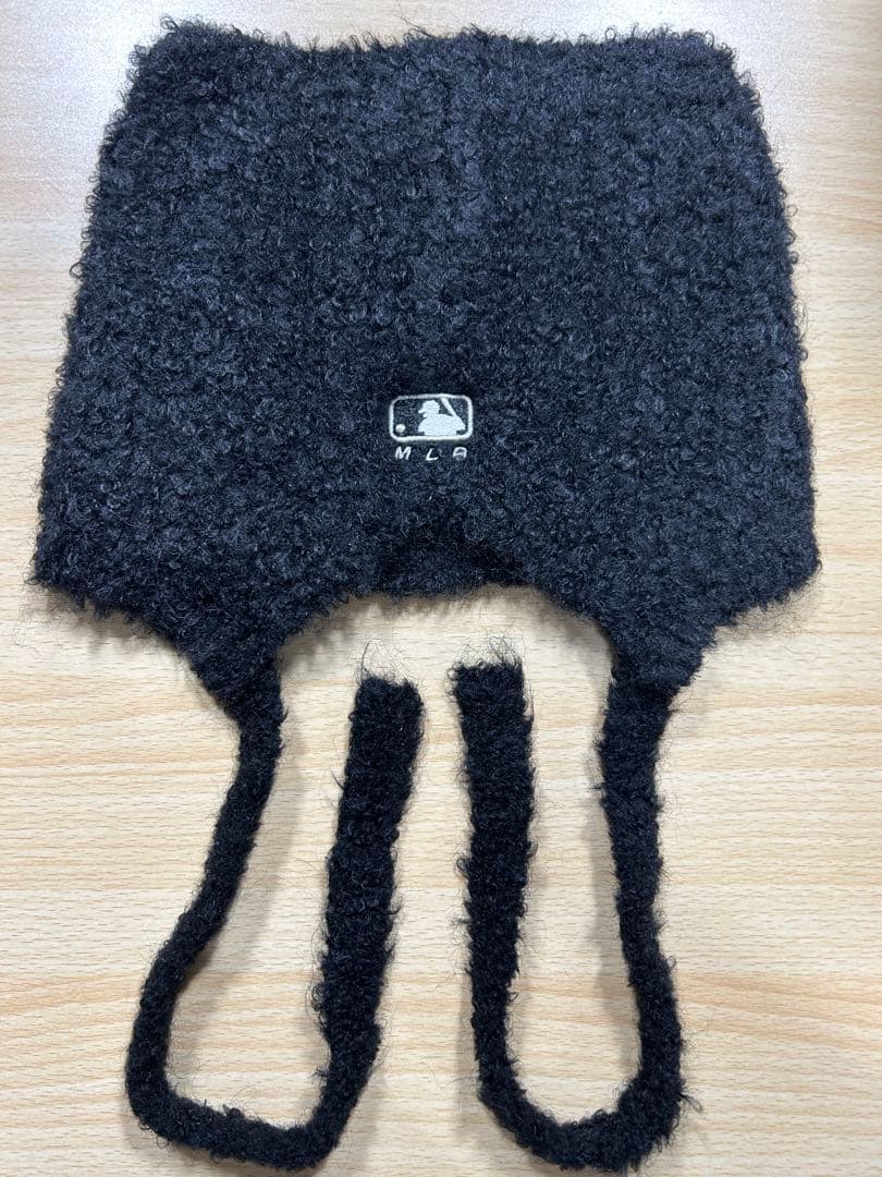 【MLB korea】　aespa カリナ　猫耳　ビーニー　紐付き