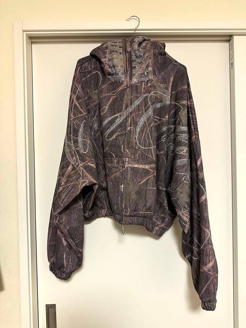 【NAMED COLLECTIVE】ZIP HOODIE TREE CAMO