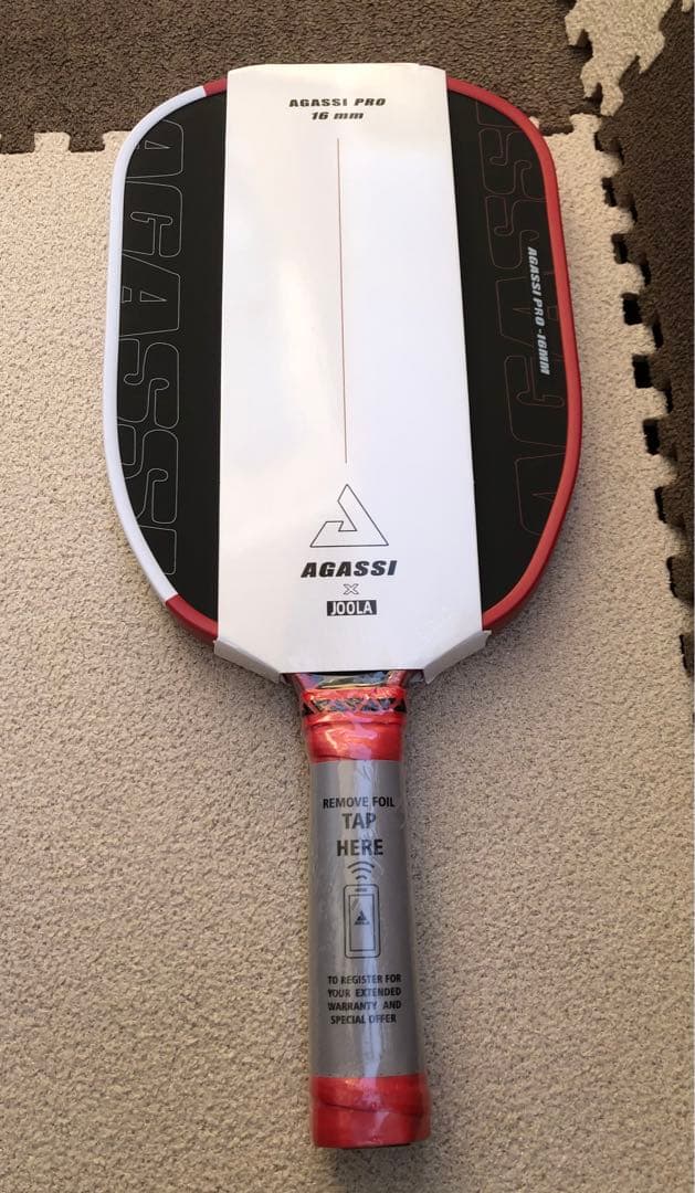 新品!! JOOLA ヨーラ アガシ プロ 16mm ピックルボール パドル