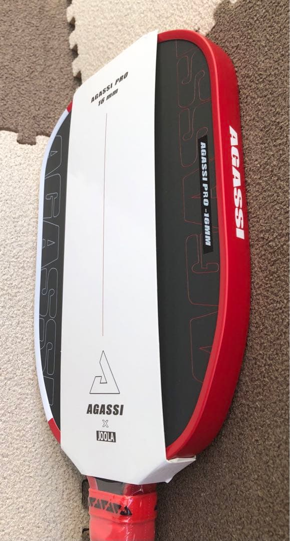 新品!! JOOLA ヨーラ アガシ プロ 16mm ピックルボール パドル