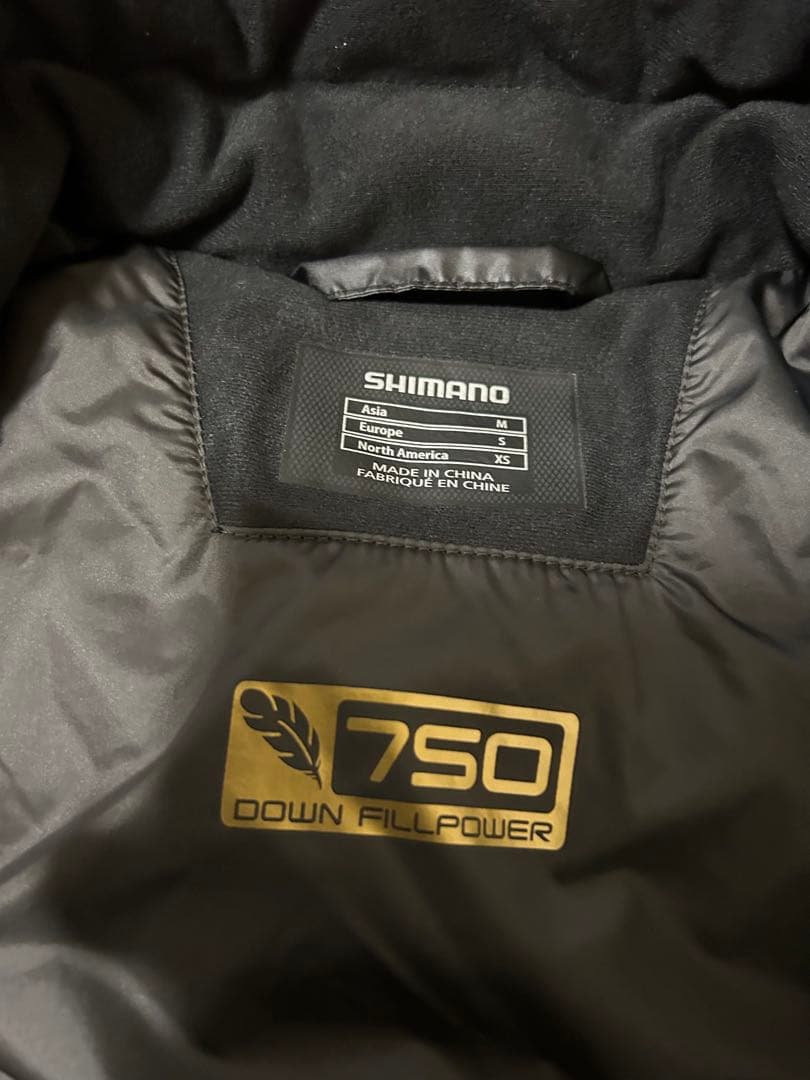 SHIMANO FIRE BLOODレインスーツ ダウン有