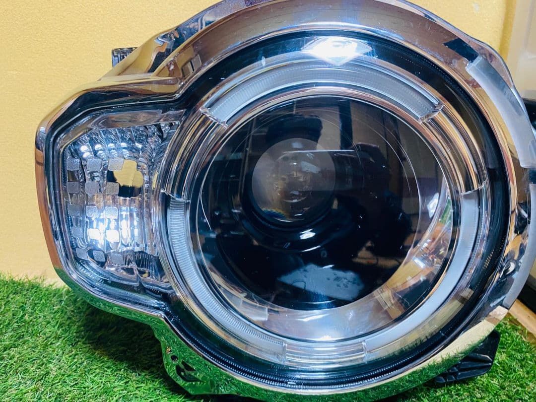 スズキ ハスラー LEDヘッドライト クローム仕上げ