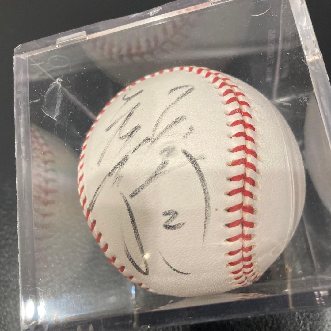 元木大介　直筆サインボール