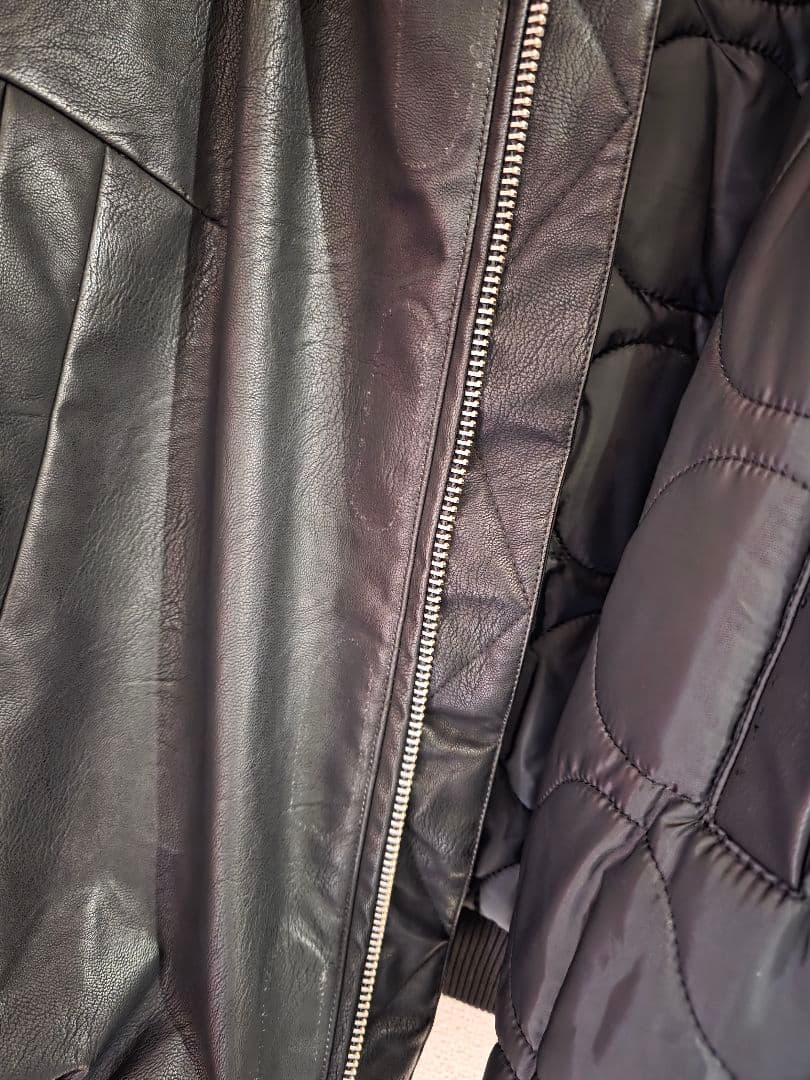 entire studios　MOTO ボンバージャケット　レザー　サイズM