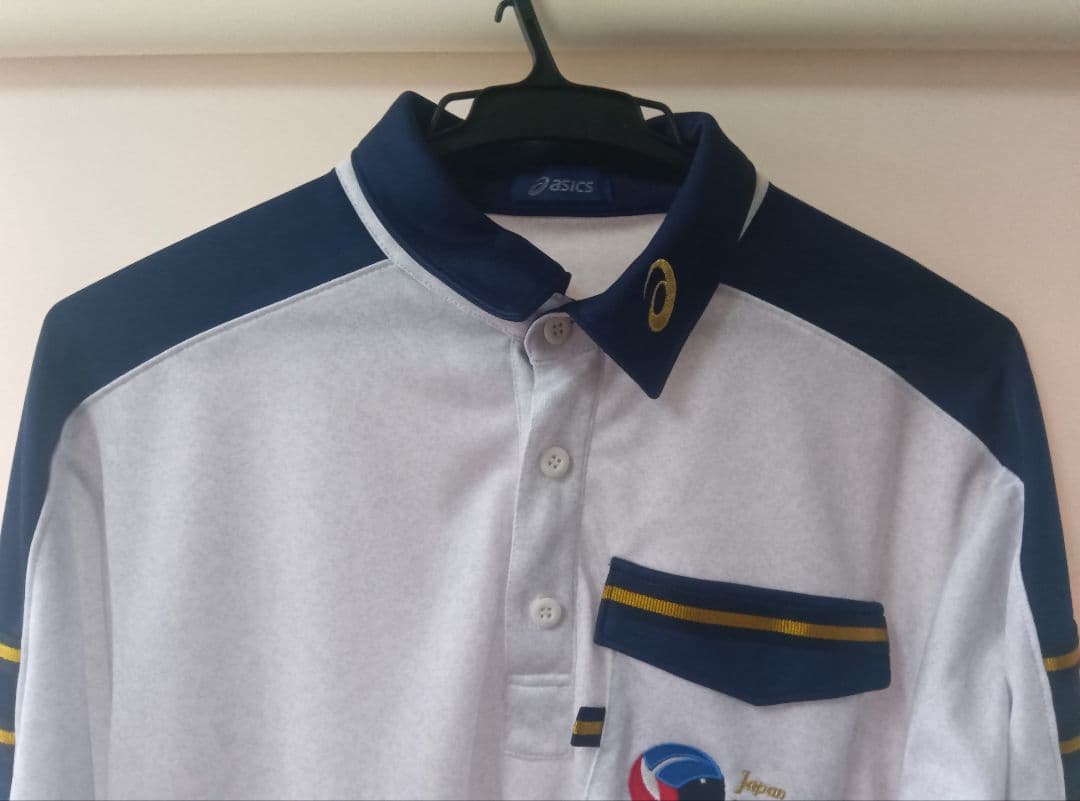 審判服 バレーボール Tシャツ Sサイズ アシックス ASICS 長袖