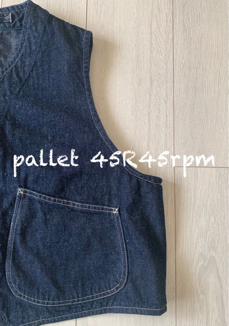 45R45rpm 9.4オンスデニムの908オーシャンハンティングベスト