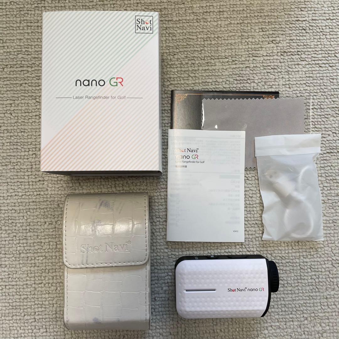 【専用】shot navi nano GR ゴルフ用距離計 ゴルフ 距離計